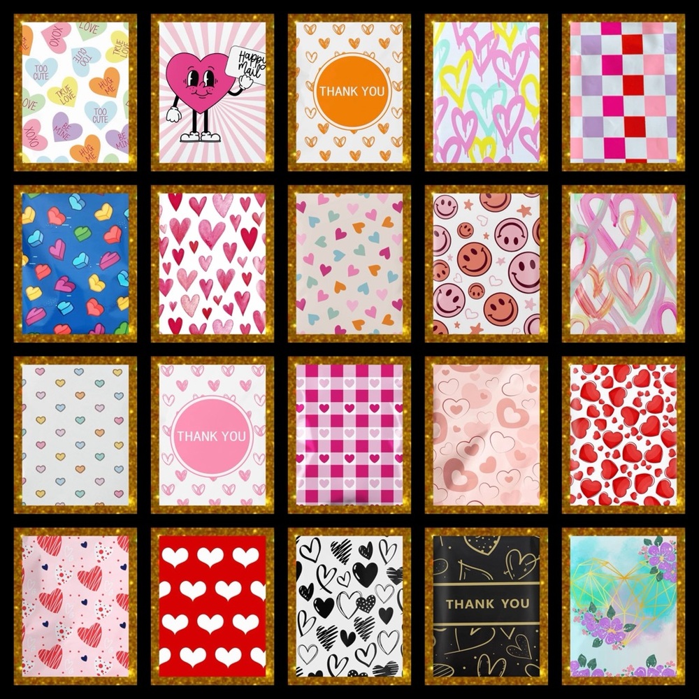 Poly mailers 10x13